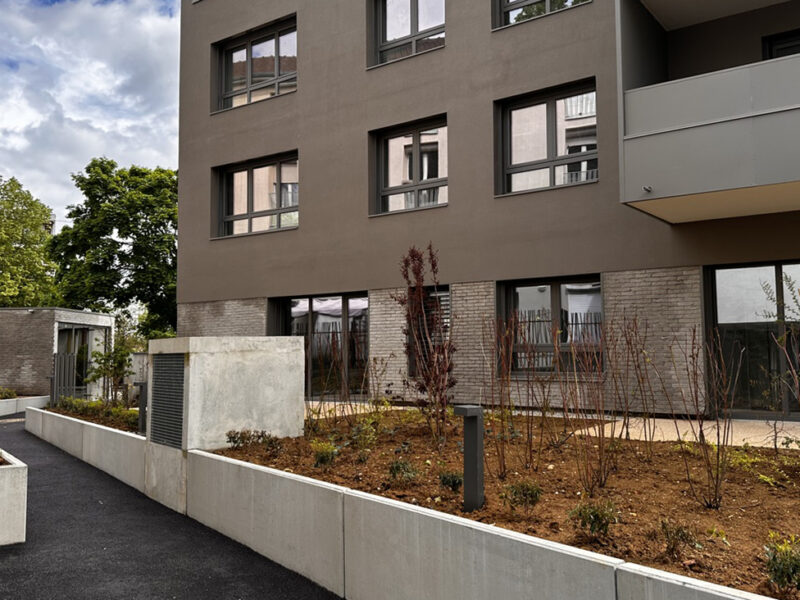 Construction de 25 logements collectifs sociaux rue Charmette-Maupassant à DIJON