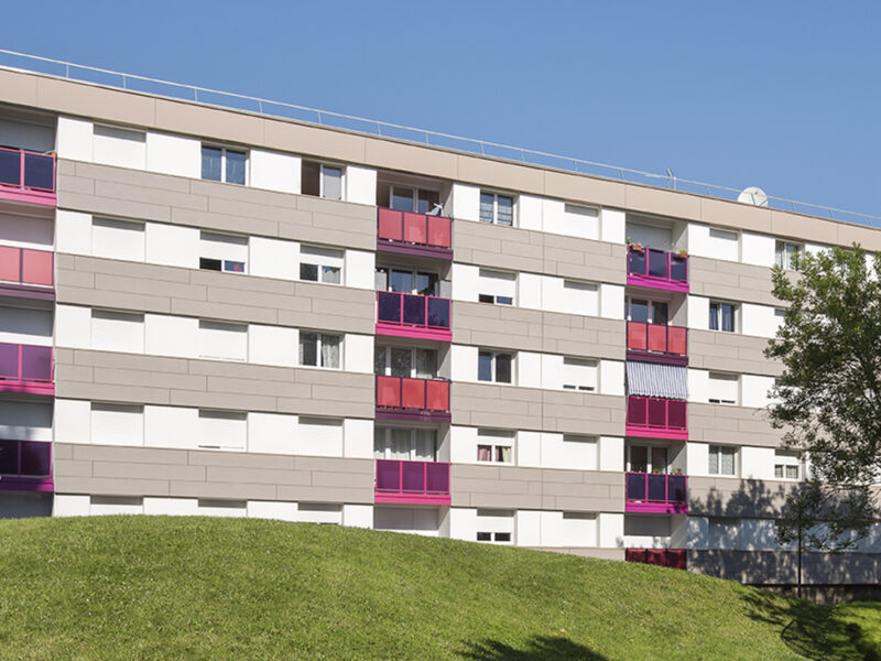 Réhabilitation de 2 bâtiments de 20 logements à DIJON - SCAL