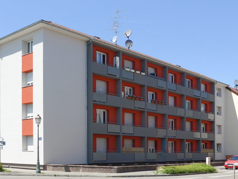 Réhabilitation de 16 logements, rue de la libération à HUNINGUE