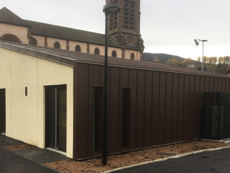 Démolition d'un presbytère et construction d'une cantine à SAINT-MAURICE-SUR-MOSELLE