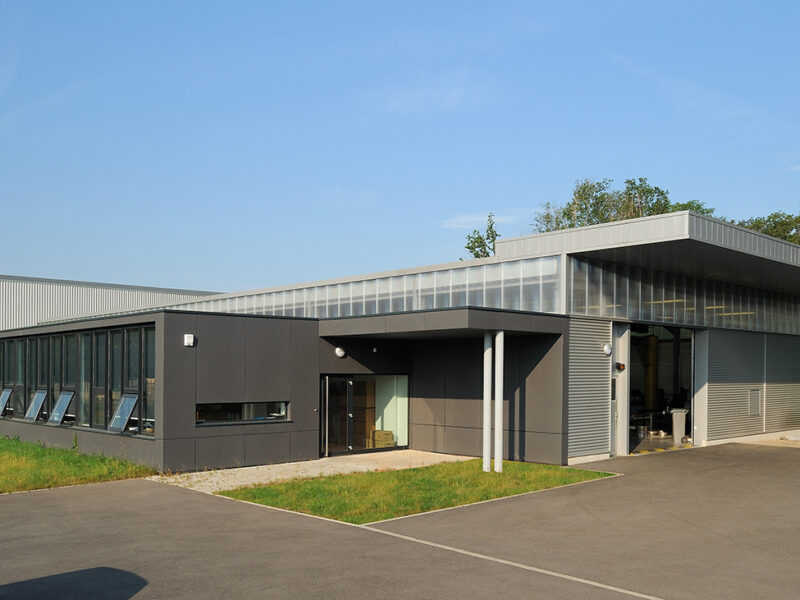 Construction de bureaux et d'un hall de stockage à BURNHAUPT-LE-HAUT
