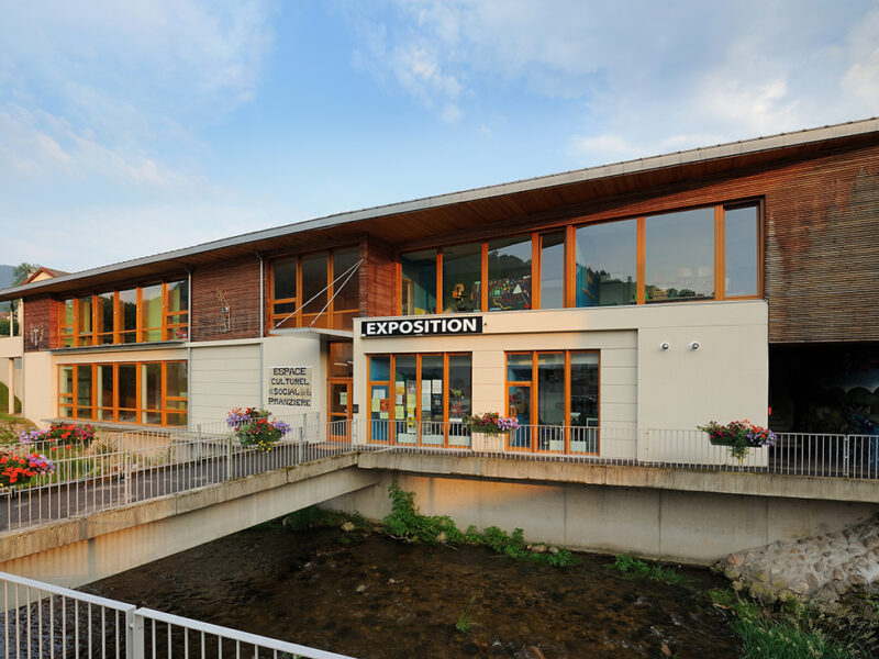 Construction d'un espace culturel à CORNIMONT