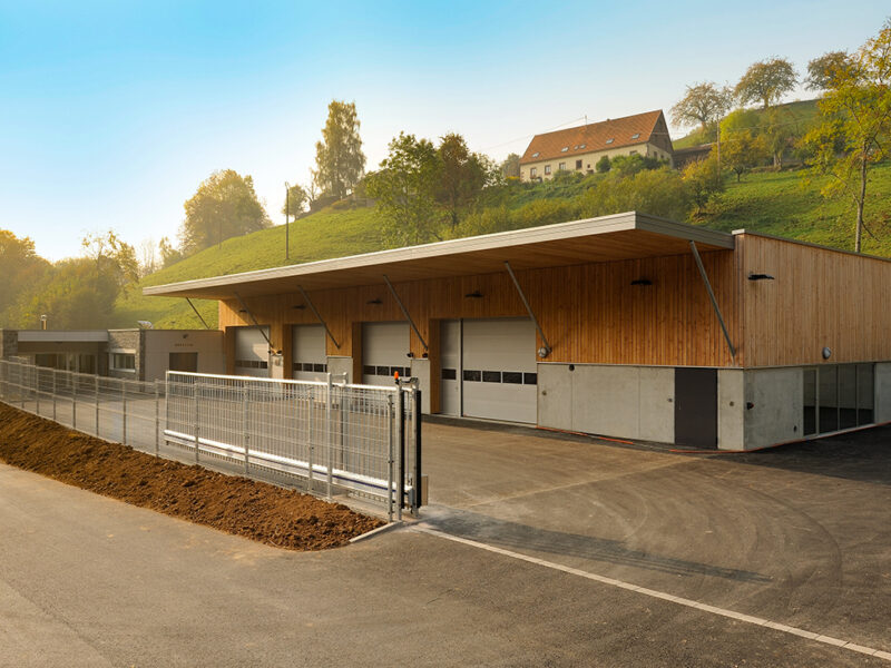 Construction d'un atelier communal et d'une chaufferie bois à LAPOUTROIE